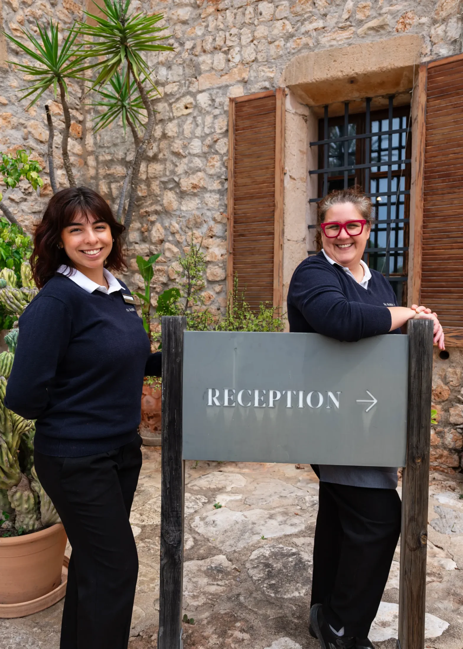 Rezeption - Services Mitarbeiter