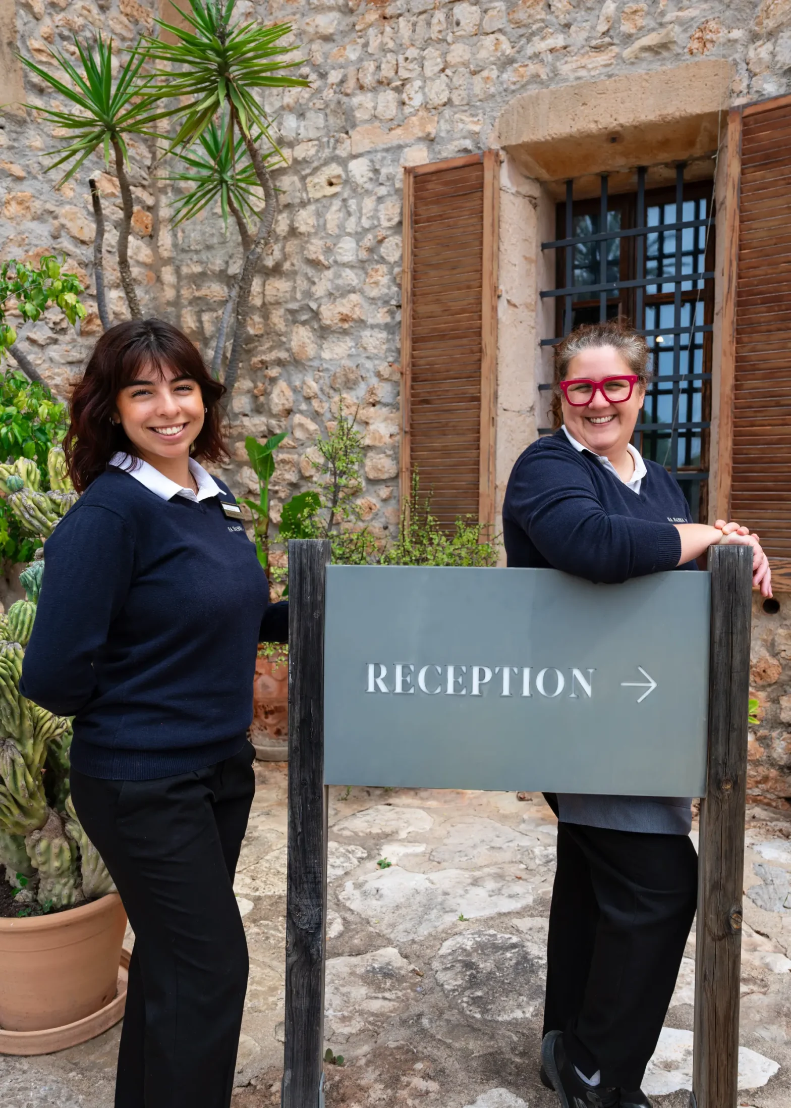 Rezeption - Services Mitarbeiter